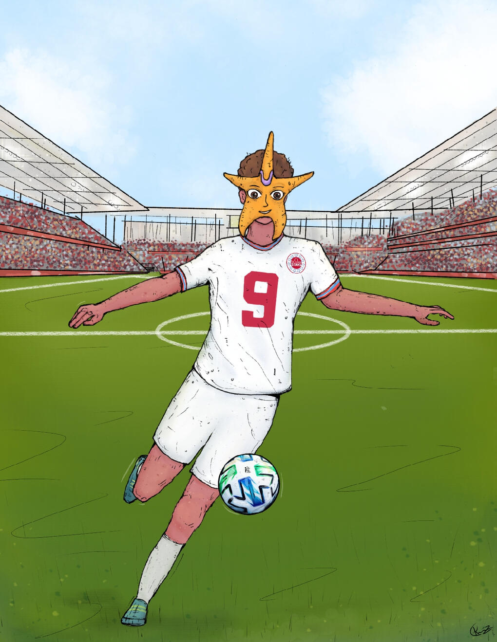 Kudo in MLS stadium